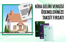 TEB'den Kira Geliri Vergisi Ödemelerinize Faizsiz 3 Taksit!
